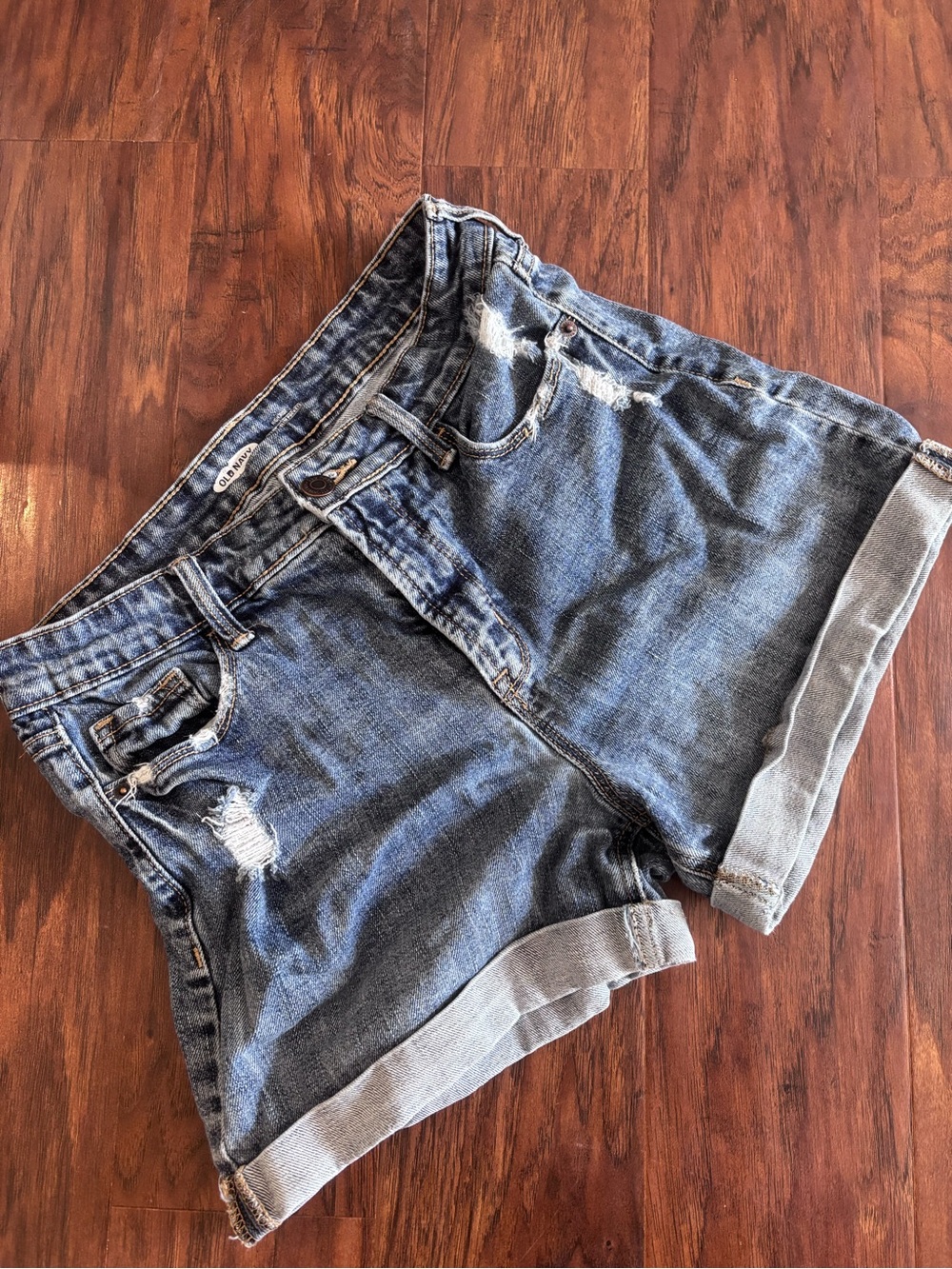 Old Navy High Rise Jean Shorts Size 4